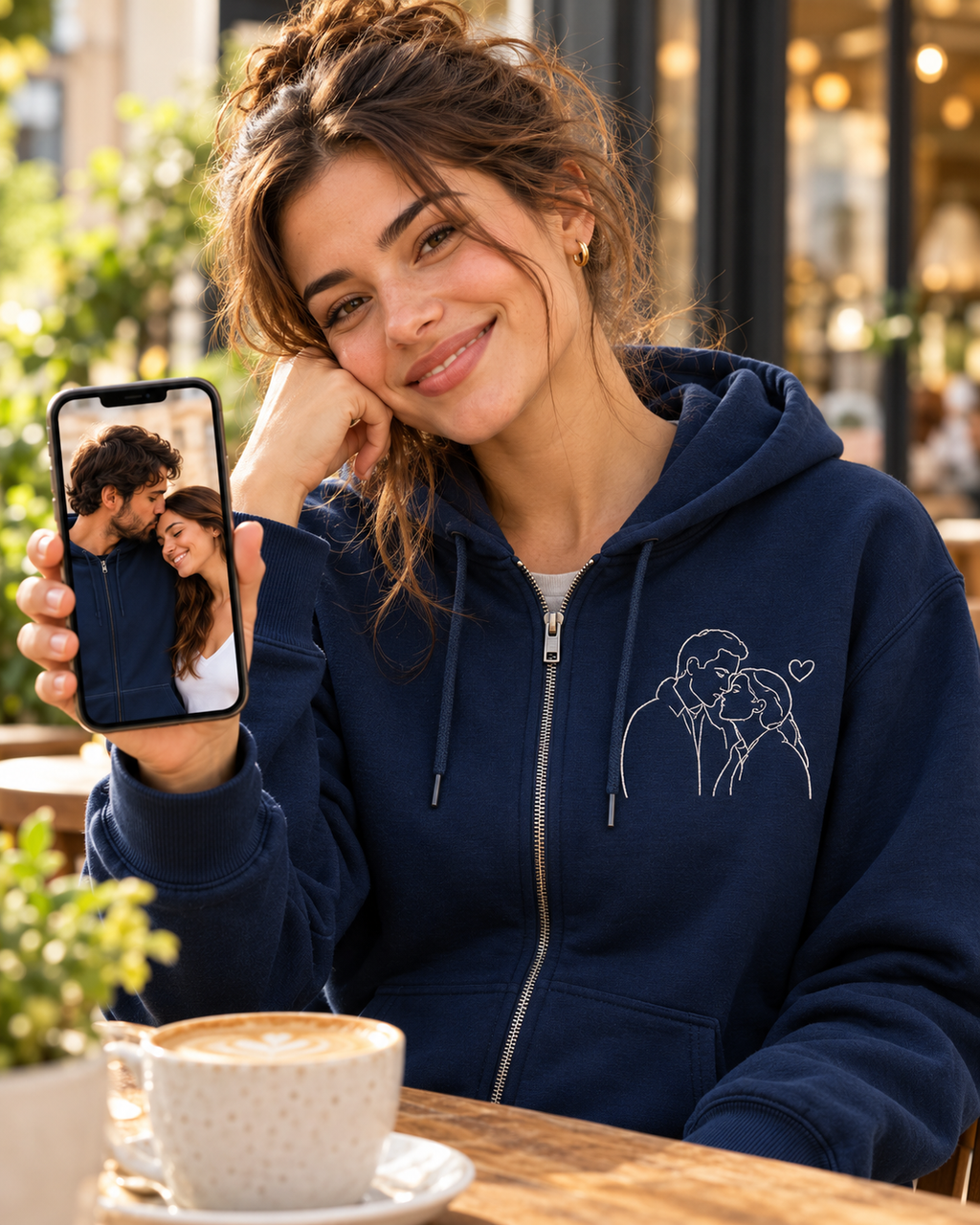 Classic Full Zip Hooded Sweatshirt